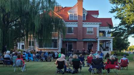 Photo of Music on the Lawn at the Frank Phillips Home ***Postponed to May  23.